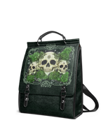 "Bloodrose" Poison Ivy Leather Backpack