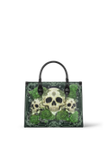 "Bloodrose" Poison Ivy - Black Interior - Leather Handbag
