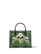 "Bloodrose" Poison Ivy - Black Interior - Leather Handbag