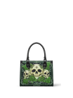"Bloodrose" Poison Ivy - Black Interior - Small Leather Handbag