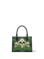 "Bloodrose" Poison Ivy - Black Interior - Small Leather Handbag