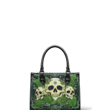 "Bloodrose" Poison Ivy - Black Interior - Small Leather Handbag - 100.1 DEAL - Special