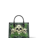 Bloodrose Poison Ivy - Black Interior - Leather Handbag - 100.1 DEAL