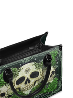 "Bloodrose" Poison Ivy - Black Interior - Leather Handbag