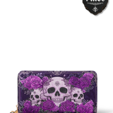 "Bloodrose" Poison Plum Wallet