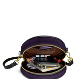 "Bloodrose" Poison Plum Circle Crossbody Bag Matching SANTA Combo