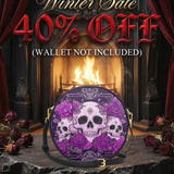 "Bloodrose" Poison Plum Circle Crossbody Bag Deal