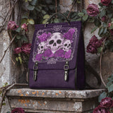 "Bloodrose" Poison Plum Leather Backpack BFCM Deal