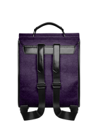 "Bloodrose" Poison Plum Leather Backpack