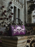 "Bloodrose" Poison Plum Mini Satchel