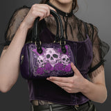 "Bloodrose" Poison Plum Mini Satchel