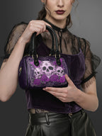 "Bloodrose" Poison Plum Mini Satchel