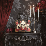 "Bloodrose" - Black Interior - Small Leather Handbag