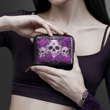 "Bloodrose" Poison Plum Mini Wallet