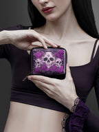 "Bloodrose" Poison Plum Mini Wallet