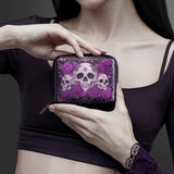 "Bloodrose" Poison Plum Mini Wallet - 100.1 DEAL