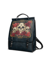 "Bloodrose" Leather Backpack