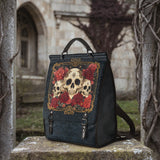 "Bloodrose" Leather Backpack