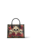 "Bloodrose" - Black Interior - Leather Handbag