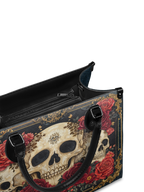 "Bloodrose" - Black Interior - Leather Handbag