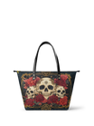 "Bloodrose" Leather Tote Bag
