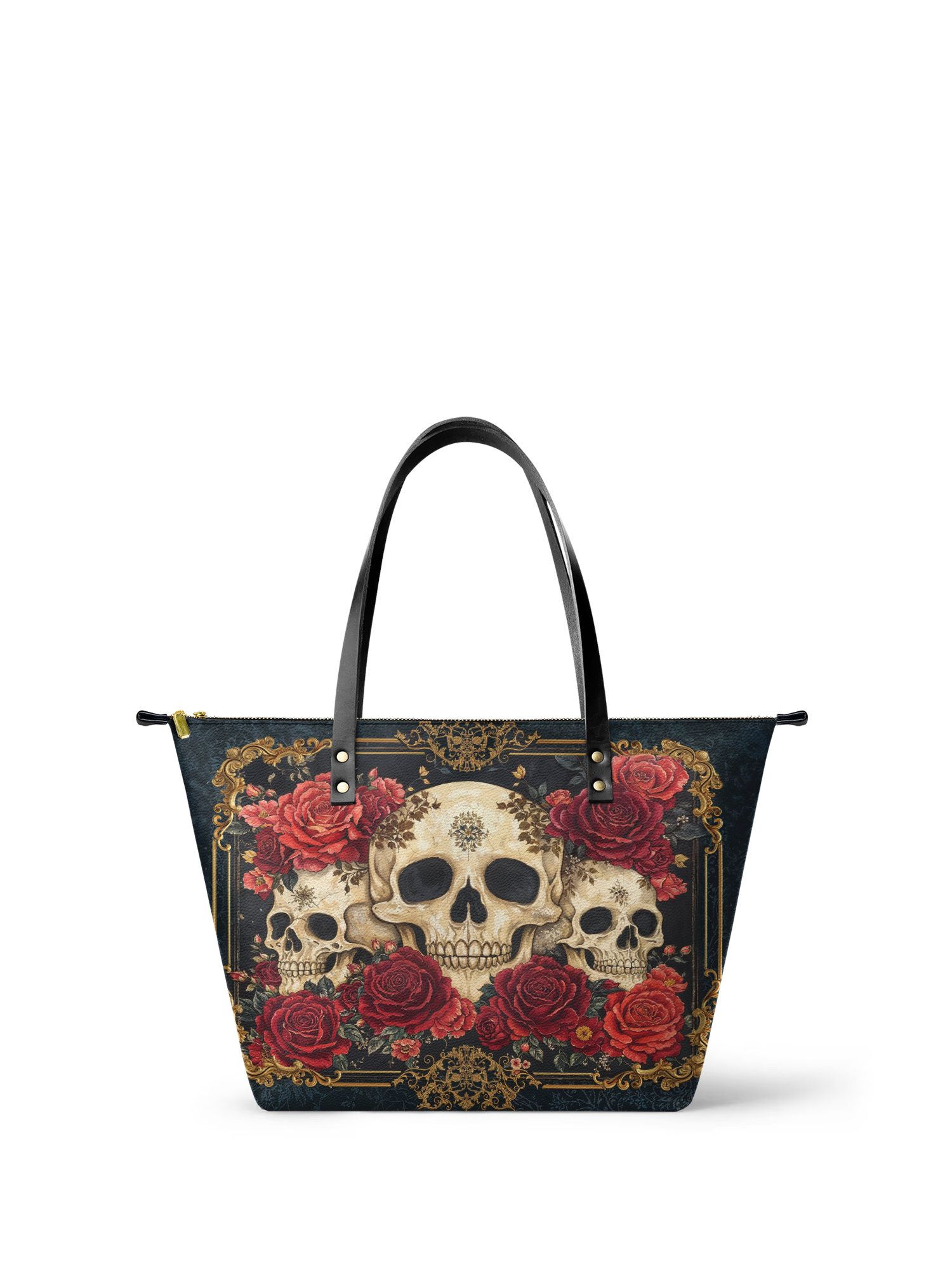 "Bloodrose" Leather Tote Bag