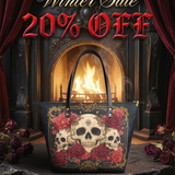 "Bloodrose" Leather Tote Bag Deal