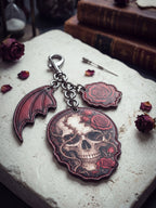 "Briarwing" Leather Bag Charm