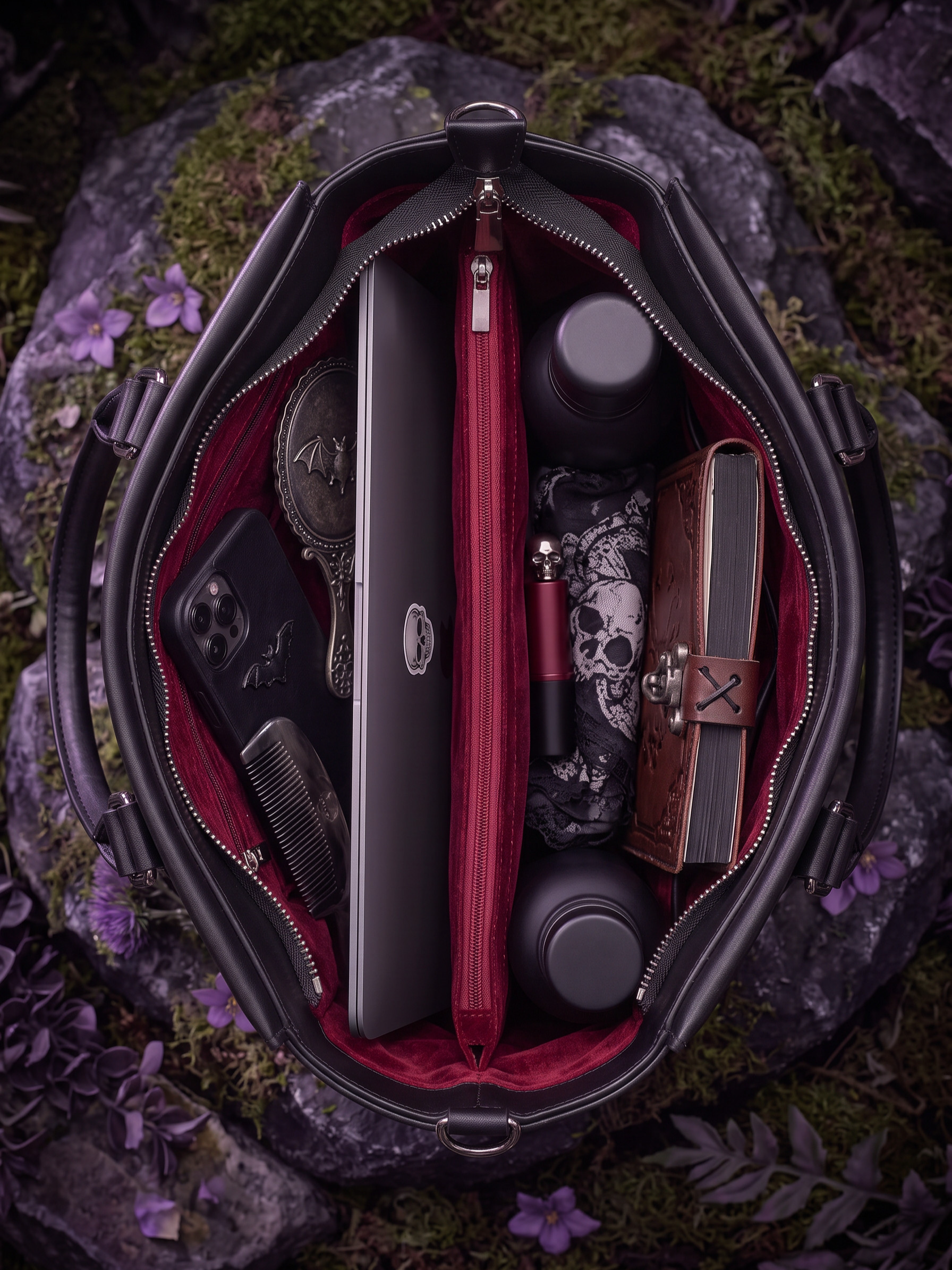 “Catacomb” Tenebra Handbag