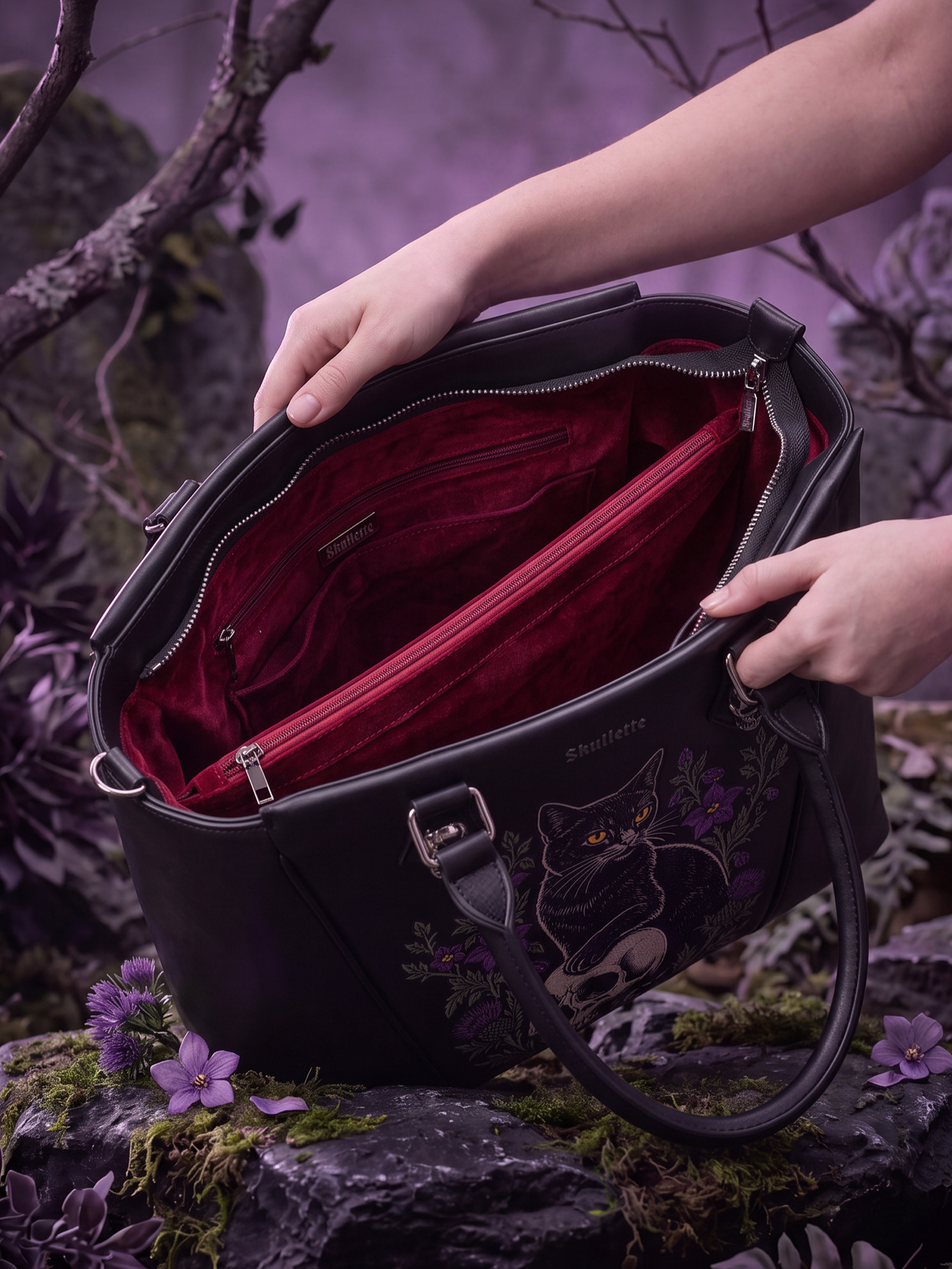 “Catacomb” Tenebra Handbag
