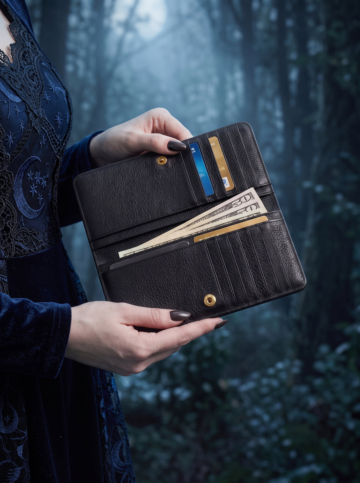 "Cathelune" Tabula Wallet
