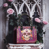 "Catrinelle" - Black Interior - Small Leather Handbag