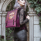 "Catrinelle" Leather Backpack Matching SANTA Combo