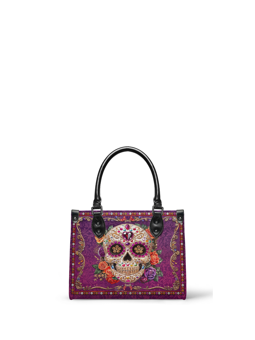 "Catrinelle" - Black Interior - Small Leather Handbag