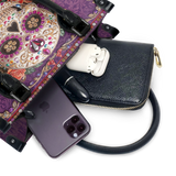 "Catrinelle" - Black Interior - Small Leather Handbag