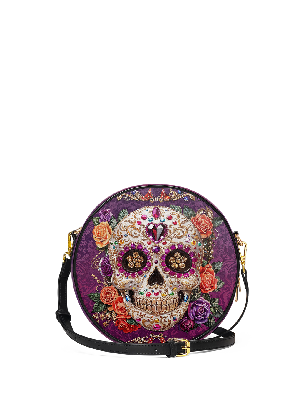 "Catrinelle" Circle Crossbody Bag