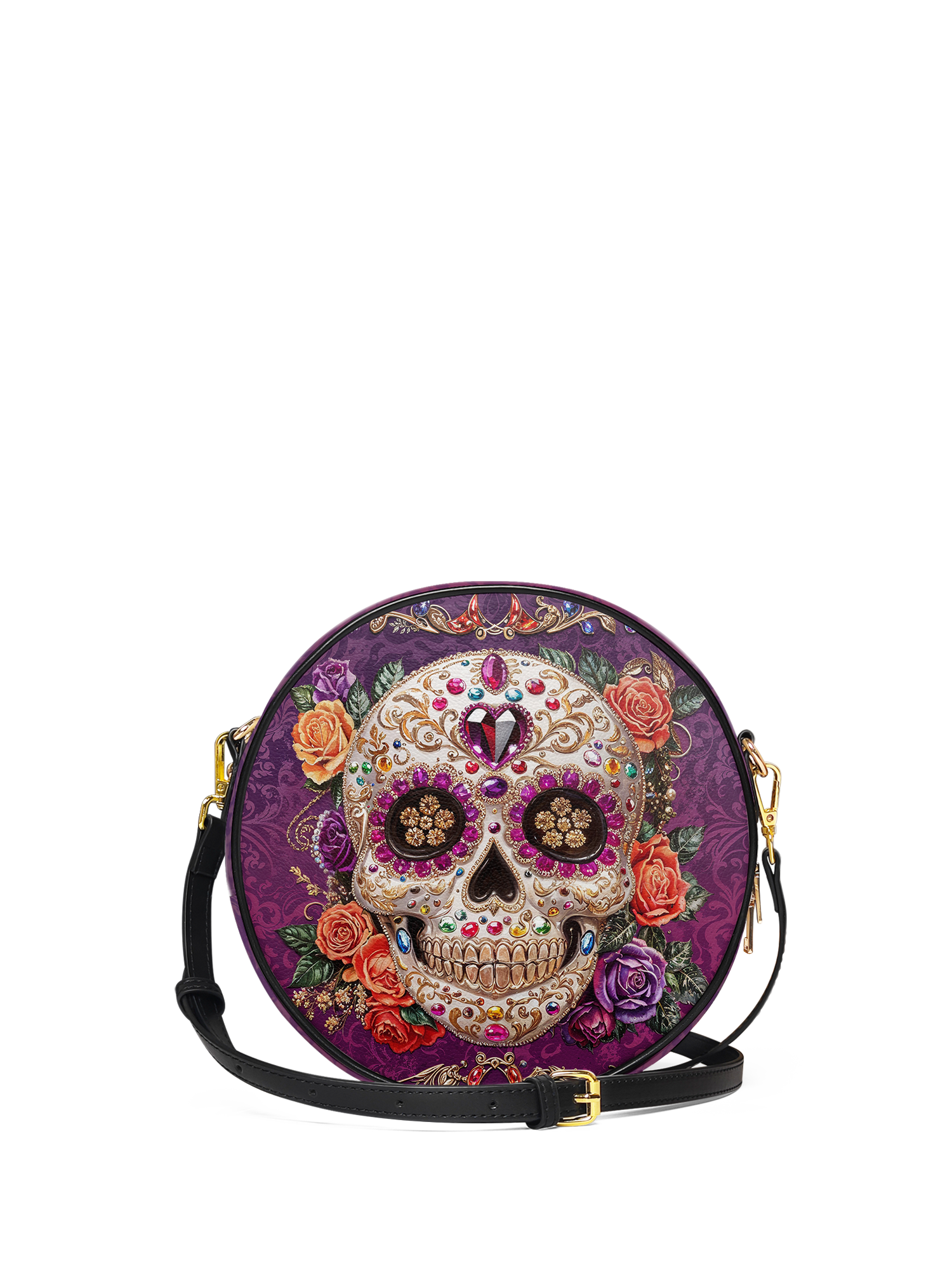 "Catrinelle" Circle Crossbody Bag