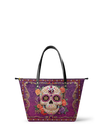 "Catrinelle" Leather Tote Bag
