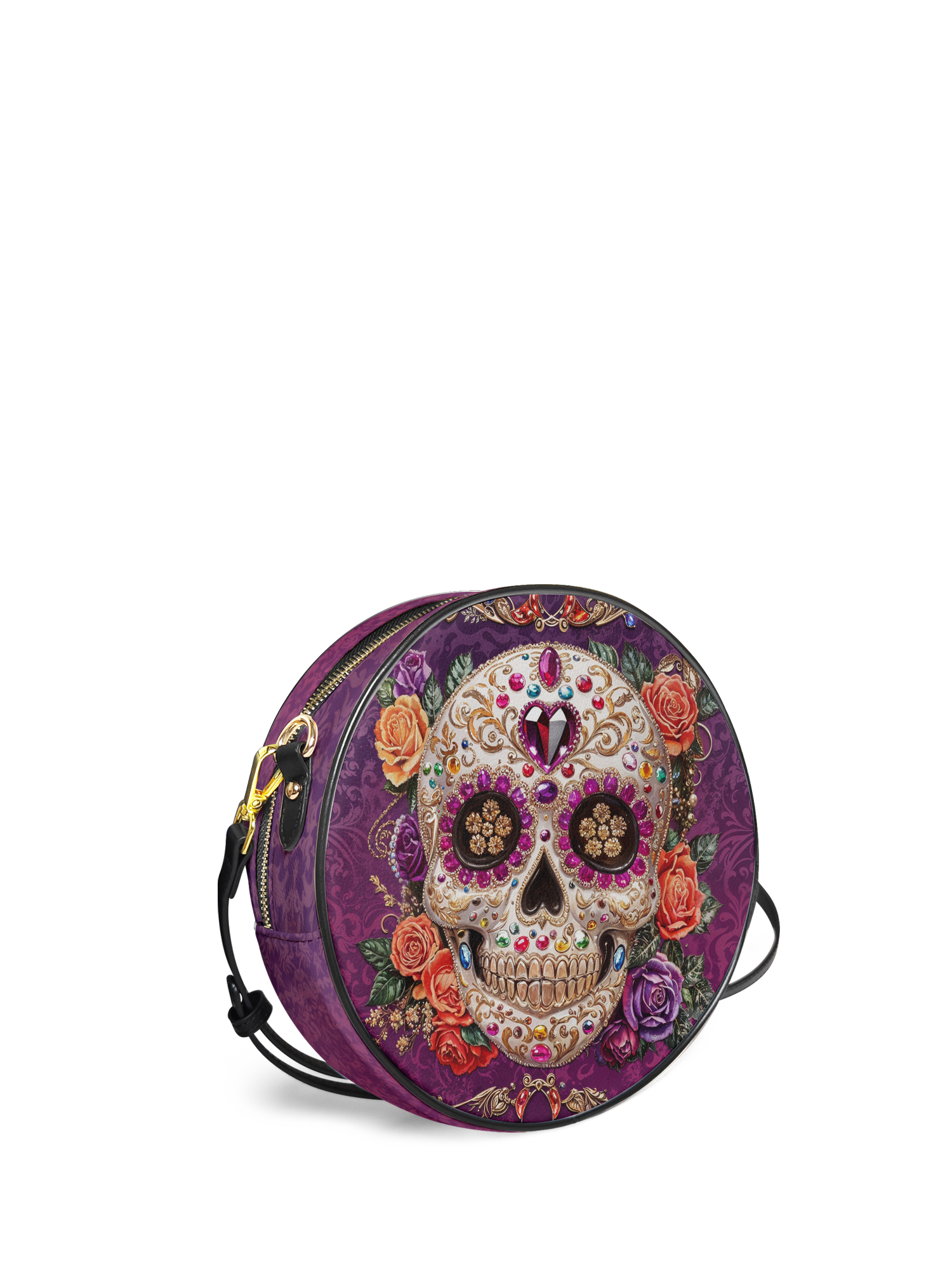 "Catrinelle" Circle Crossbody Bag