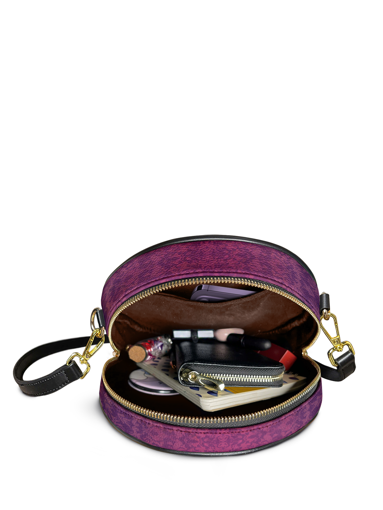 "Catrinelle" Circle Crossbody Bag