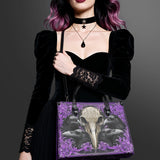 "Corvexia" - Black Interior - Leather Handbag