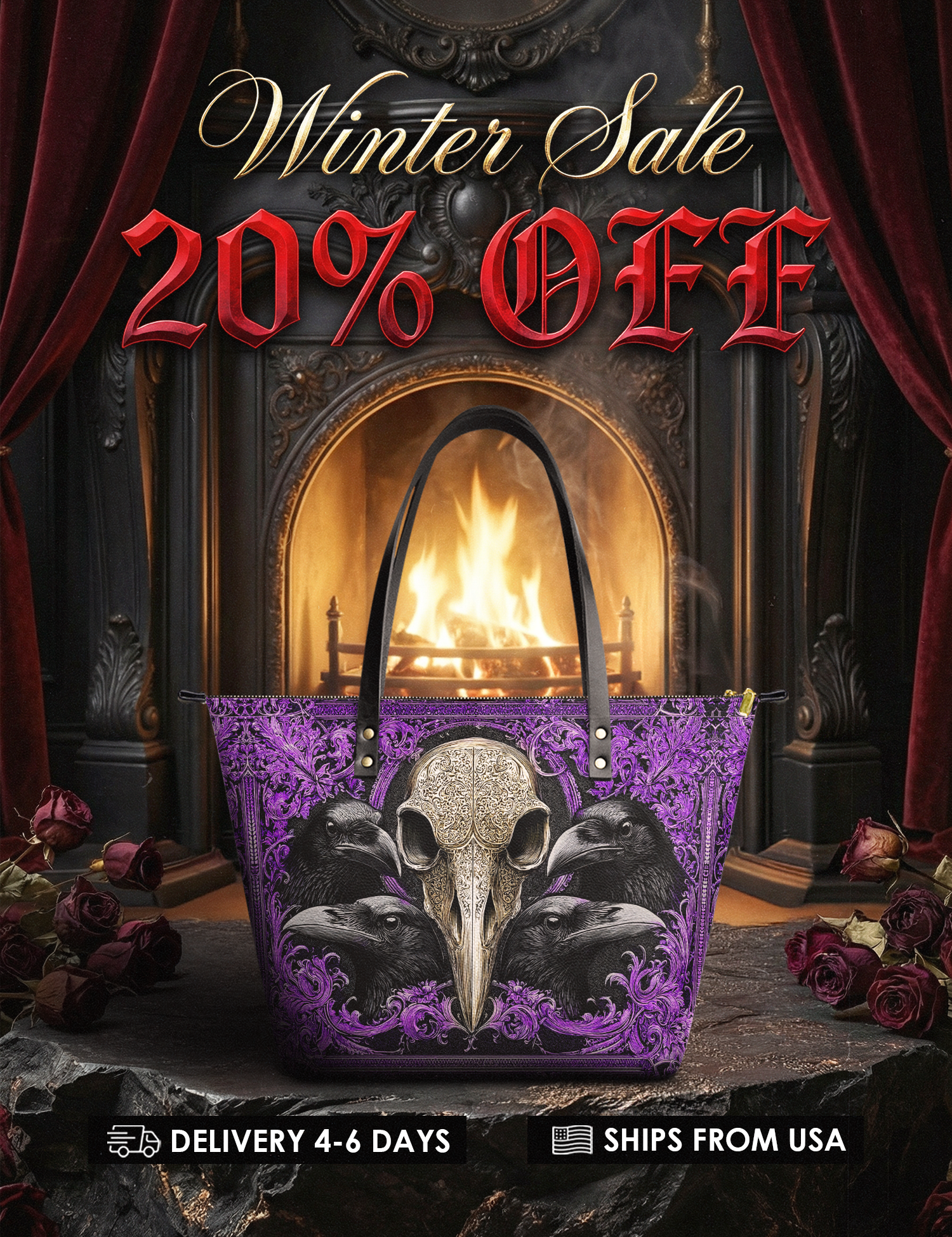 "Corvexia" Leather Tote Bag Deal