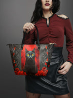 "Nyxrose" Leather Tote Bag