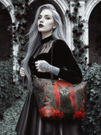 "Nyxrose" Leather Tote Bag