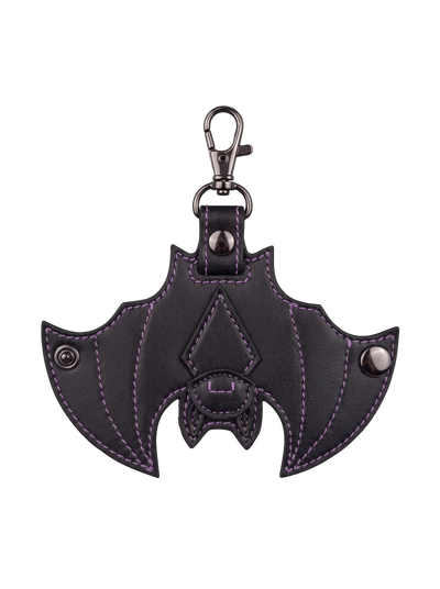 "Cryptwing" Leather Bag Charm