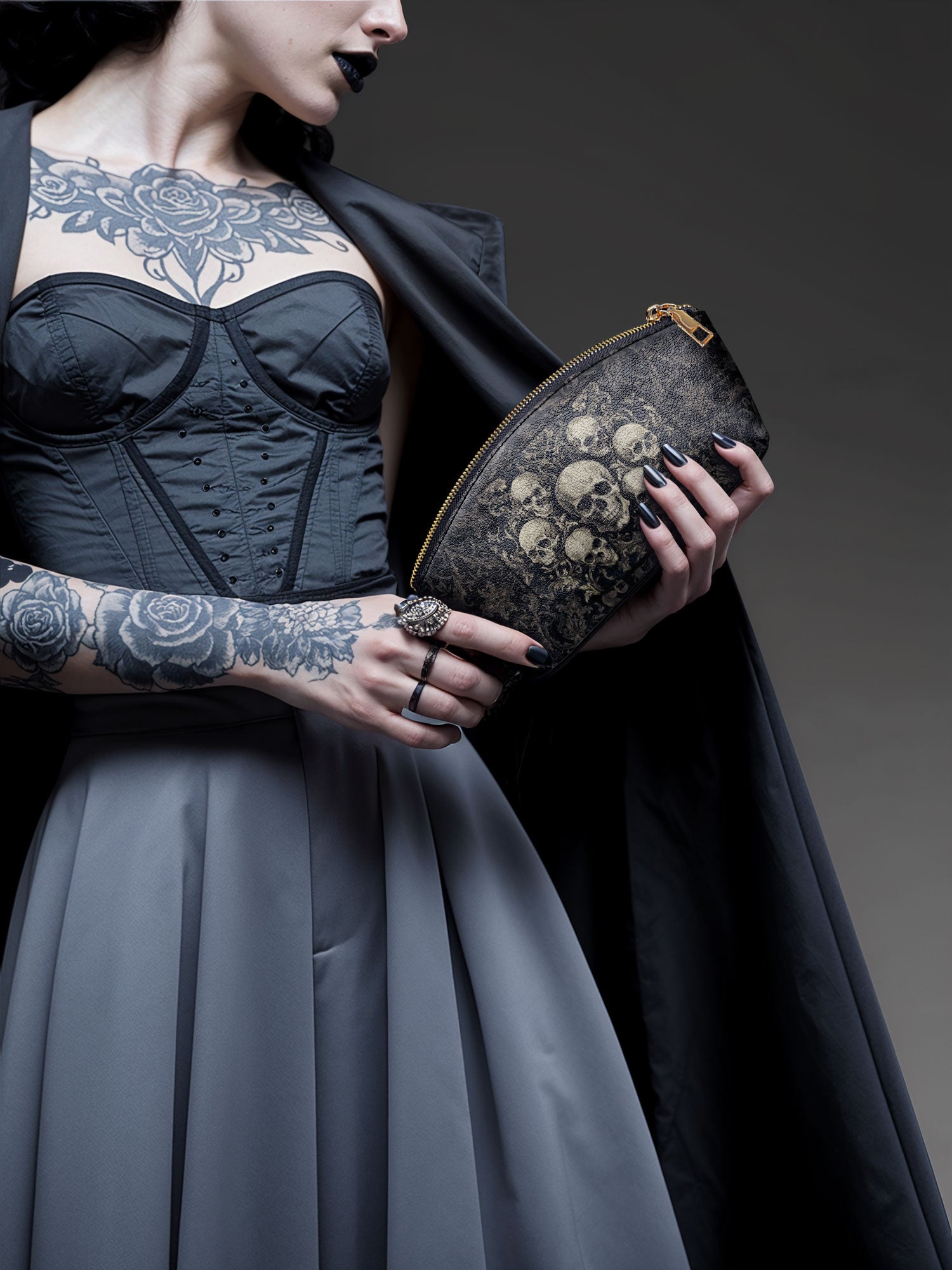 "Deathmark" Eclipse Makeup Bag