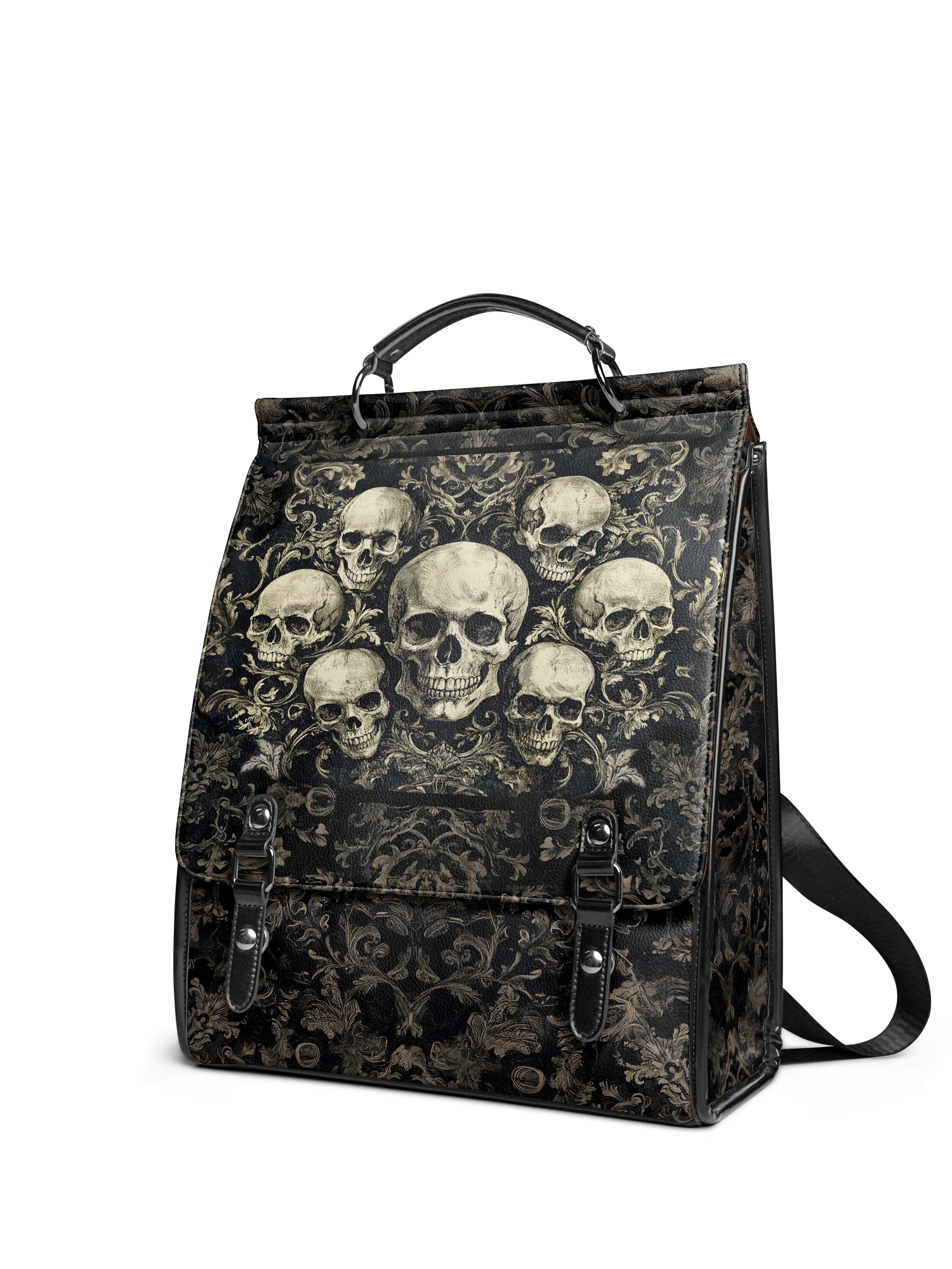 "Deathmark" Leather Backpack