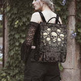 "Deathmark" Leather Backpack