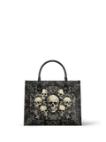"Deathmark" - Black Interior - Leather Handbag