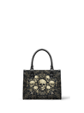 "Deathmark" - Black Interior - Small Leather Handbag